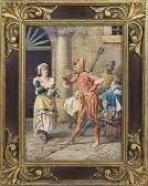 de DOMINICIS Achille Il Corteggiamento Del Giullare de DOMINICIS Achille Il Corteggiamento Del Giullare