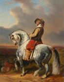 de DREUX Alfred Musketeer On A Dapple Grey de DREUX Alfred Musketeer On A Dapple Grey