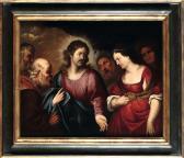 de FERRARI Orazio Cristo E Ladultera de FERRARI Orazio Cristo E Ladultera