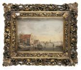 de GROOT Joseph Holländische Winterszene de GROOT Joseph Holländische Winterszene