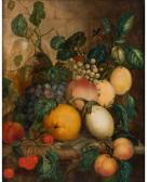 DE HAAN J. K. Still Life With Fruit DE HAAN J. K. Still Life With Fruit