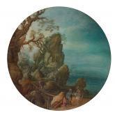 de HONDECOETER Gillis Claesz Mountain Landscape With Travellers de HONDECOETER Gillis Claesz Mountain Landscape With Travellers