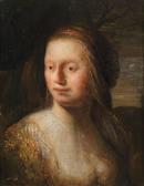 de JOUDERVILLE Isaac A Woman In An Oriental Costume And Veil de JOUDERVILLE Isaac A Woman In An Oriental Costume And Veil