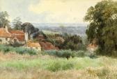 DE L\’ AUBINIERE Georgina Martha Steeple View Of Hampstead Heath DE L\’ AUBINIERE Georgina Martha Steeple View Of Hampstead Heath