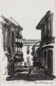DE LA FILLE PAUL Two Works: Street Scenes DE LA FILLE PAUL Two Works: Street Scenes
