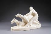 DE LA FONTINELLE Jean Jeune Femme Aux Dogues DE LA FONTINELLE Jean Jeune Femme Aux Dogues