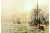 DE LACEY Charles James A Golden Day At Greenwich DE LACEY Charles James A Golden Day At Greenwich