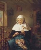 de LANDTSHEER Jean Baptiste The Spinster de LANDTSHEER Jean Baptiste The Spinster