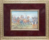 DE LANSAC Emile Revue Des Troupes Avant La Bataille Par L'empereur DE LANSAC Emile Revue Des Troupes Avant La Bataille Par L'empereur