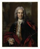 DE LARGILLIERRE Nicolas Portrait Of Gaspard Gédéon Pétau, DE LARGILLIERRE Nicolas Portrait Of Gaspard Gédéon Pétau,