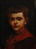 DE LAUNE F. Portrait De Jeune Garçon DE LAUNE F. Portrait De Jeune Garçon