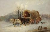 de LEEUW Alexis Covered Wagon Ride, Winter de LEEUW Alexis Covered Wagon Ride, Winter