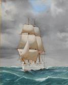 DE LIMOUX Under Sail On A Choppy Sea DE LIMOUX Under Sail On A Choppy Sea