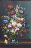 DE LONGA Blumenstilleben In Der Vase DE LONGA Blumenstilleben In Der Vase