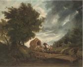de LOUTHERBOURG Philip Jakob I Travellers In A Storm de LOUTHERBOURG Philip Jakob I Travellers In A Storm