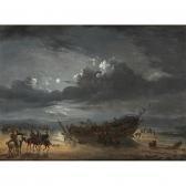 de LOUTHERBOURG Philip Jakob I Troops Disembarking From A Beached Sloop de LOUTHERBOURG Philip Jakob I Troops Disembarking From A Beached Sloop