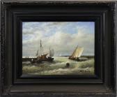 DE LUCA VINCENTO Boats In Choppy Waters DE LUCA VINCENTO Boats In Choppy Waters