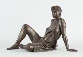 DE MAEYER Gis Jeune Femme Assise En Déshabillé DE MAEYER Gis Jeune Femme Assise En Déshabillé