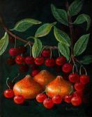 DE MARTINEZ ANA MARIA Jicaras And Cherries DE MARTINEZ ANA MARIA Jicaras And Cherries