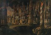 DE NOME Francois The Fire Of Troy; And Aeneas And Anchises Escaping From Troy DE NOME Francois The Fire Of Troy; And Aeneas And Anchises Escaping From Troy