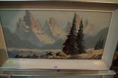 DE NOOYER J An Alpine Scene DE NOOYER J An Alpine Scene