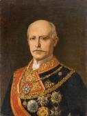 de OJEDA Y SILES Manuel Portrait De Francisco Serrano Y Dominguez Duc De La Torre de OJEDA Y SILES Manuel Portrait De Francisco Serrano Y Dominguez Duc De La Torre