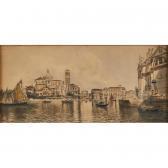 DE REYNA MANESCAU Antonio Maria A Venice Scene DE REYNA MANESCAU Antonio Maria A Venice Scene