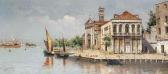 DE REYNA MANESCAU Antonio Maria Settlements On The Venetian Lagoon DE REYNA MANESCAU Antonio Maria Settlements On The Venetian Lagoon