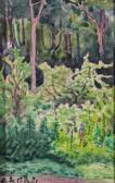 DE SAINT-DELIS Rene Lienard Paysage De Foret DE SAINT-DELIS Rene Lienard Paysage De Foret