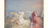 de SIGNORI Francis Dominique Scènes De Chevaux Marins de SIGNORI Francis Dominique Scènes De Chevaux Marins