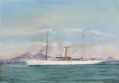 DE SIMONE A. The American Steam Yacht
Cassandra
Cruising In Mediterranean Waters Off Naples Inscribed 's.y. Cassandra' DE SIMONE A. The American Steam Yacht
Cassandra
Cruising In Mediterranean Waters Off Naples Inscribed 's.y. Cassandra'
