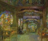 DE SMET Leon Intérieur Du Pavillon Chinois À Laeken DE SMET Leon Intérieur Du Pavillon Chinois À Laeken
