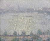 DE SMET Leon View Of The Thames Embankment DE SMET Leon View Of The Thames Embankment