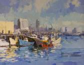 DE VAL Gaston Fishing Wharves, Auckland, N.z. DE VAL Gaston Fishing Wharves, Auckland, N.z.