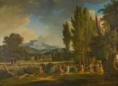 de VALENCIENNES Pierre Henri La Danse Autour De L’’arbre De Mai de VALENCIENNES Pierre Henri La Danse Autour De L’’arbre De Mai