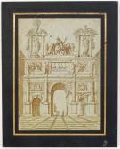 DE VRIENDT Cornelis II Arc De Triomphe Ou Architecture Éphémère DE VRIENDT Cornelis II Arc De Triomphe Ou Architecture Éphémère