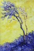 DE VRIES Martha Yellow Sky And Tree DE VRIES Martha Yellow Sky And Tree