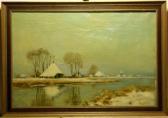 DE VRIES S.J. Winterts Polderlandschap DE VRIES S.J. Winterts Polderlandschap