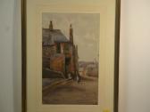 DEANE L Street Scene With Figures DEANE L Street Scene With Figures