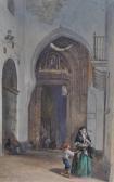 DEANE William Wood Interior Scene In Seville Cathedral DEANE William Wood Interior Scene In Seville Cathedral