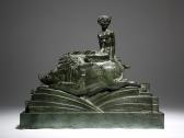 DEBARRE Jean René Young Satyr Riding A Wild Boar DEBARRE Jean René Young Satyr Riding A Wild Boar