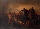 DEBON François Hippolyte Pierre Maucler Dit Le Justicier, Duc De Bretagne Fait Enterrer Vivant Un Prêtre Qui Avait Refusé D'ensevelir Un Excommunié DEBON François Hippolyte Pierre Maucler Dit Le Justicier, Duc De Bretagne Fait Enterrer Vivant Un Prêtre Qui Avait Refusé D'ensevelir Un Excommunié