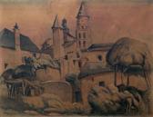 DEBOURG Edouard Townscape DEBOURG Edouard Townscape