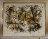 DECKER Jean-Charles Abstract Cityscape DECKER Jean-Charles Abstract Cityscape
