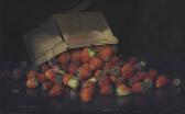 DECKER Joseph Strawberries In A Basket DECKER Joseph Strawberries In A Basket