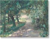 DECKERS Herman Garden Inboechout. Canvas. Signed 'herman Deckers' DECKERS Herman Garden Inboechout. Canvas. Signed 'herman Deckers'