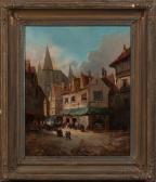 DEFAUT Amélie M. Procession Through A Village Square DEFAUT Amélie M. Procession Through A Village Square