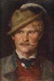 DEFREGGER von Franz Farmer’’’’s Boy With Hat DEFREGGER von Franz Farmer’’’’s Boy With Hat