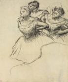 DEGAS Edgar Trois Danseuses Dans Les Coulisses DEGAS Edgar Trois Danseuses Dans Les Coulisses