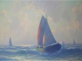 DEKKER Henk Sailing Boats At Sea DEKKER Henk Sailing Boats At Sea